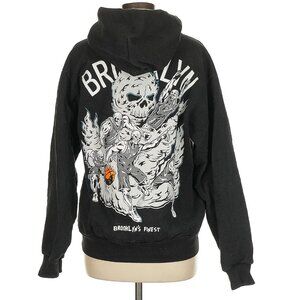 Warren Lotas x NBA Brooklyn Nets Hoodie Sweatshirt Medium